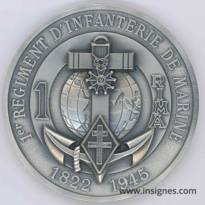 1° RIMA Médaille de table 65 mm