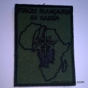Forces Françaises au Gabon Basse visibilité Insigne de manche Patch Tissu