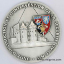 UIISC N°1 Sécurité civile Médaille de 70 mm
