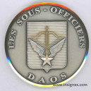 DAOS Les Sous-Officiers Médaille 70 mm Forces Spéciales