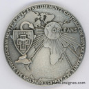 DAEC ORLEANS Médaille de Table 64 mm