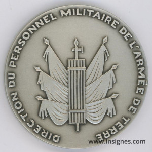 Direction des Personnels Militaires de l'Armée de Terre Médaille 65 mm