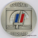 Informer Reruter Armée de Terre Médaille 70 mm