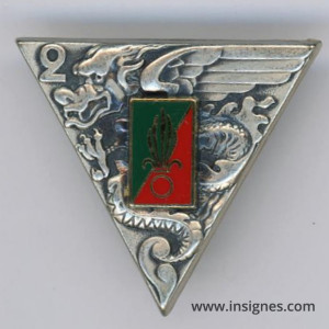 2° REP Légion Étrangère Insigne Drago G 1948