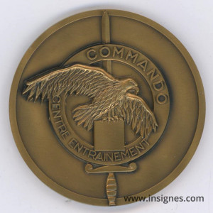 Commando Centre d'Entrainement Médaille de table CEC
