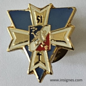 51&deg; R&eacute;giment des Transmissions Insigne Pin's